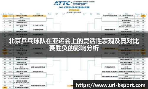 北京乒乓球队在亚运会上的灵活性表现及其对比赛胜负的影响分析